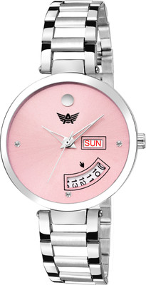 

Abrexo Abx3011-PK PINK DAIL DAY & DATE FUNCTIONING Watch - For Women