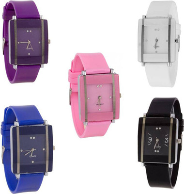 

AK NEW Multicolour Combo Pack For Festival Season Analouge Watch For Women And Girls Watch - For Women Watch - For Girls