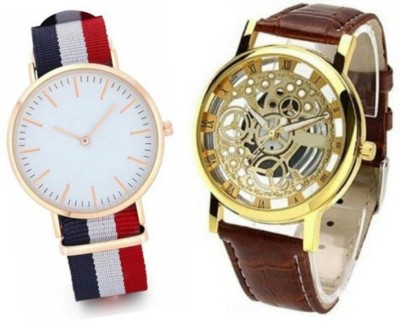 

PMAX D,W RED AND GOLDEN MEN NEW STYLISH FOR Watch - For Men