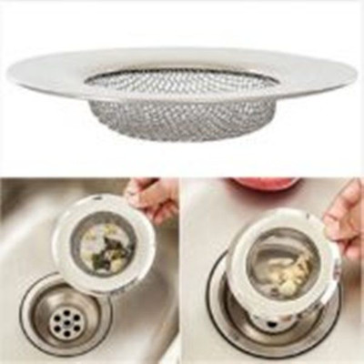 

PK Aqua 2 Pcs Big Size Kitchen Sink Waste Filter Strainer Stainless Steel Metal Cup-3 Strainer(Silver)
