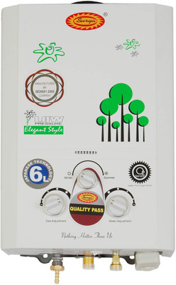 

Surya 6 L Gas Water Geyser(White, JSD-20B-04)