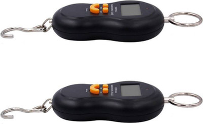 

grabit GAS CYLINDER, LUGGAGE ,KITCHEN SMILEY TYPE Weighing Scale(Black)