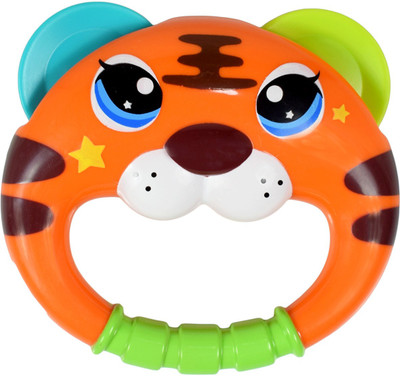 

Jaibros baby musical tiger Rattle(Multicolor)