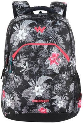

Wildcraft Ace_2 24 L Laptop Backpack(Multicolor), Flora_blk