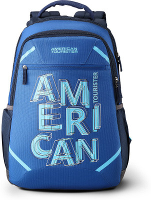

American Tourister Rave Sch Bag 03 29 L Backpack(Blue)