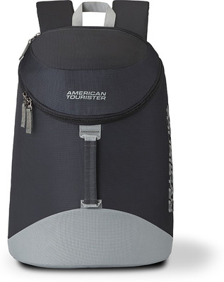 

American Tourister Scamp Daypck 01 19 L Backpack(Black, Grey)