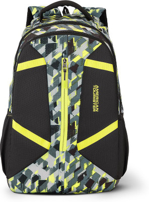 

American Tourister Meso Sch Bag 02 30.5 L Backpack(Multicolor), Black