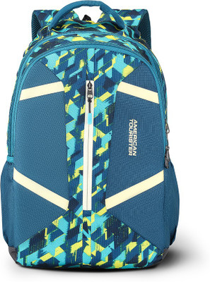 

American Tourister Meso Sch Bag 02 30.5 L Backpack(Blue), Teal