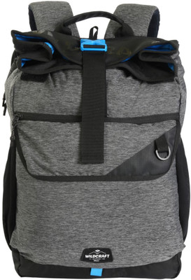

Wildcraft Urbium 40 L Laptop Backpack(Black, Grey), Black_mel
