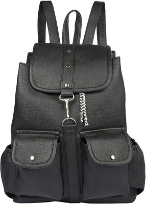 

Raleigh Stylish Backpack / School Bag for Girls / College Bag / Waterproof/ Birthday Return Gift 20 L Backpack(Black)