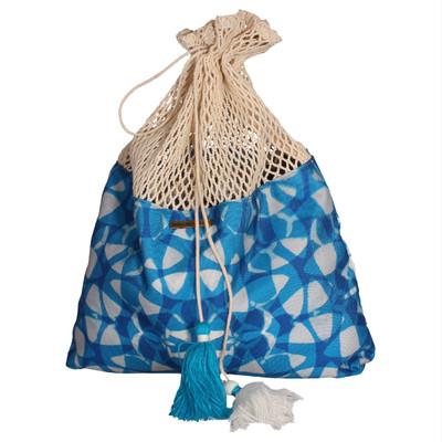 

Bend The Trend Fish Printed Bag Multipurpose Bag(Blue, 21 inch)