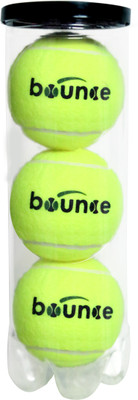 

Bounce Water Proof Pressurized Cricket Tennis Ball(Pack of 3, Green), Light green