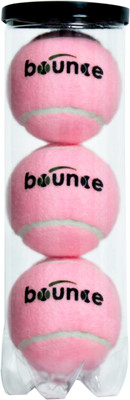 

Bounce Water Proof Pressurized Cricket Tennis Ball(Pack of 3, Pink)