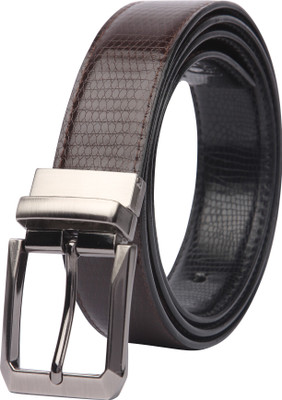 

Addition Men Casual, Formal, Party, Evening Black, Brown Genuine Leather Reversible Belt