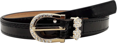

Baluchi Women Party, Casual Black Artificial Leather Belt