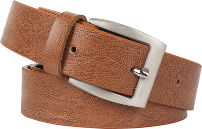 

LIMERENCE Men Formal, Casual, Party, Evening Brown Synthetic Belt