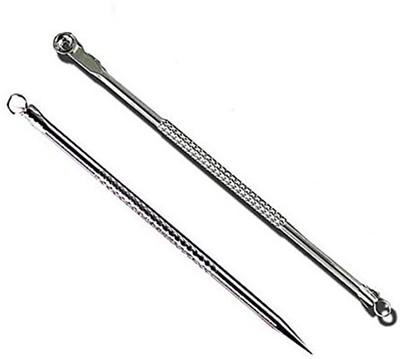 

Tresor Cosmetics Surgical Stainless Steel Blackhead Remover Needle(Pack of 2)