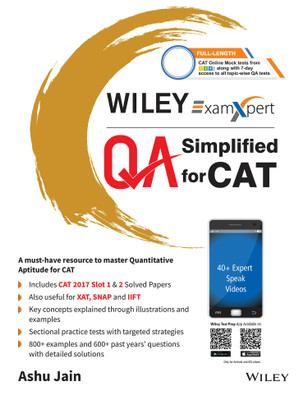 Wiley's Examxpert Quantitative Aptitude (Qa) Simplified for Cat(English, Paperback, Jain Ashu)