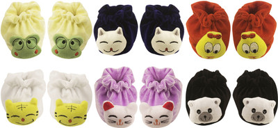 

Ole Baby Booties(Toe to Heel Length - 10 cm Yellow)