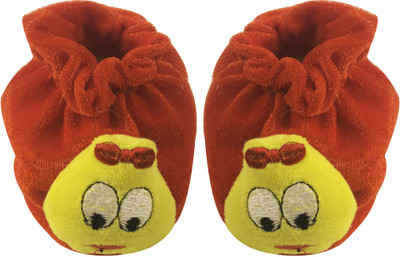 

Ole Baby Booties(Toe to Heel Length - 10 cm Red)