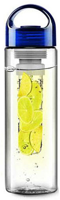 

Anything & Everything Fruit Infuser Water Bottle | Transparent Plastic Bottle | Detox Drink Juice Bottle Pack of 1 | Fruit Infuser Detox Water Bottle 700 ml (BPA Free) - Blue 700 ml Bottle(Pack of 1, Blue)