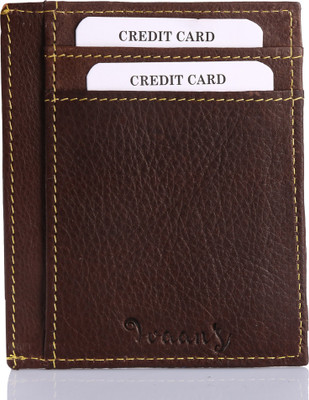 

IVAAN'S 10 Card Holder(Set of 1, Brown)