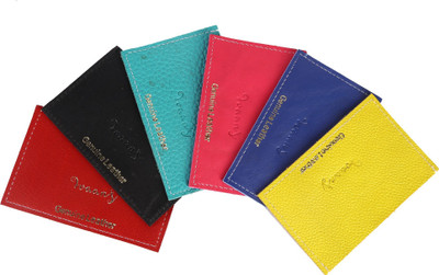 

IVAAN'S 8 Card Holder(Set of 6, Multicolor)