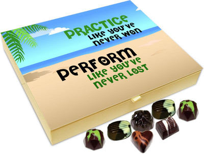 

Chocholik Gift Box - Practice Like You’ve Never Won - 20pc Truffles(240 g)