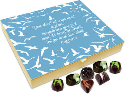 

Chocholik Gift Box - You Don't Always Need A Plan - 20pc Truffles(240 g)
