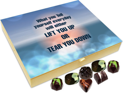 

Chocholik Gift Box - What You Tell Yourself Everyday - 20pc Truffles(240 g)