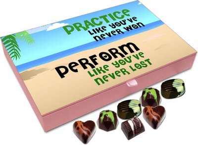 

Chocholik Gift Box - Practice Like You’ve Never Won - 12pc Truffles(144 g)