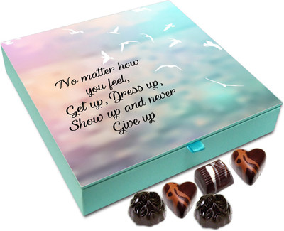 

Chocholik Gift Box - No Matter How You Feel - 9pc Truffles(108 g)