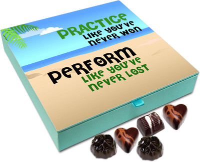 

Chocholik Gift Box - Practice Like You’ve Never Won - 9pc Truffles(108 g)