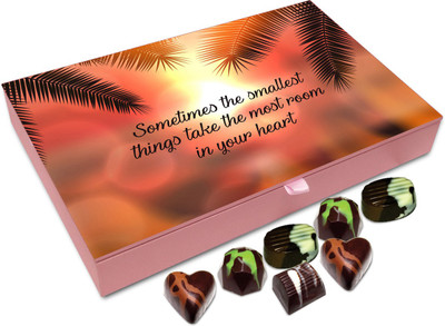 

Chocholik Gift Box - Sometimes The Smallest Things Take - 12pc Truffles(144 g)