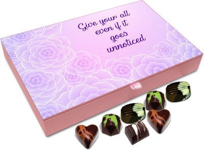 

Chocholik Gift Box - Give Your All Even If It Goes Unnoticed - 12pc Truffles(144 g)