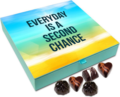

Chocholik Gift Box - Everyday Is A Second Chance - 9pc Truffles(108 g)