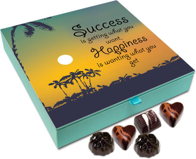 

Chocholik Gift Box - Success Is Getting What You Want - 9pc Truffles(108 g)
