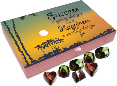 

Chocholik Gift Box - Success Is Getting What You Want - 12pc Truffles(144 g)