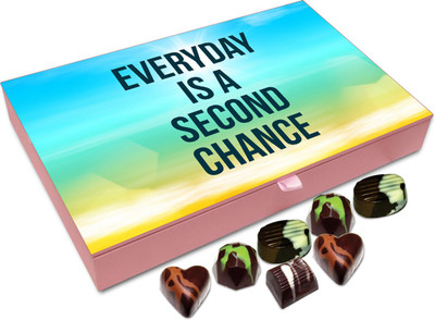 

Chocholik Gift Box - Everyday Is A Second Chance - 12pc Truffles(144 g)