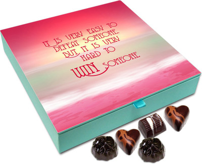 

Chocholik Gift Box - It Is Very Easy To Defeat Someone - 9pc Truffles(108 g)