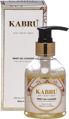 

Kabru Organic Sweet Gel Cleanser – Enriched with Sea Algae Extract(150 ml)