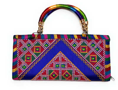

Unique Fashion Casual, Party Blue, Multicolor, Red Clutch