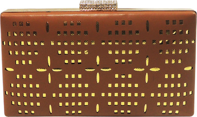 

MEX Party, Casual Tan Clutch