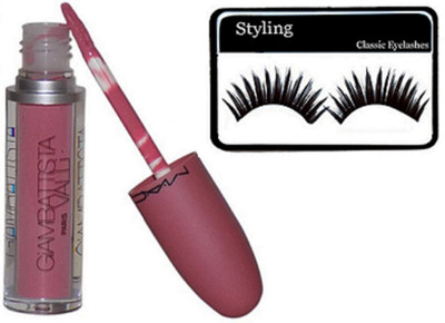 

Styling Eyelashes With giambattista Lip Gloss(Set of 2)