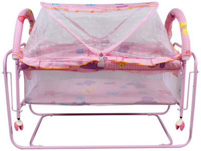 

Baybee Cocoon Swing Cradle | Lightweight and Transportable(Pink)