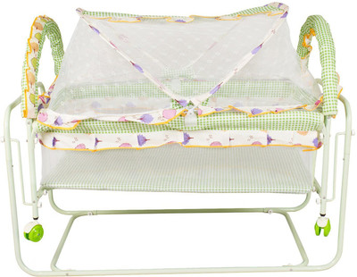 

Baybee Cocoon Swing Cradle | Lightweight and Transportable(Green)