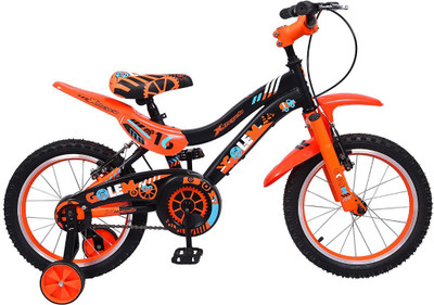 

Xbicycle Golem Sporty Bike For Adults For Kids Of Age 2-5Yrs Black&Orange 16 T Recreation Cycle(Single Speed, Multicolor)