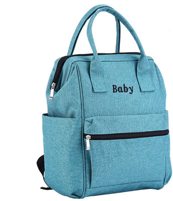 

Baybee Premium Wide Open Designer Baby Diaper Backpack / Multi-Function Waterproof Tote Bag Stroller Straps, Travel Bag, Nappy Changing Bag Diaper Bag(Green)