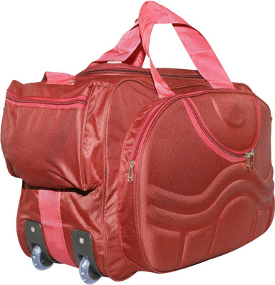 

Inte Enterprises 30 inch/76 cm (Expandable) nred Duffel Strolley Bag(Red)