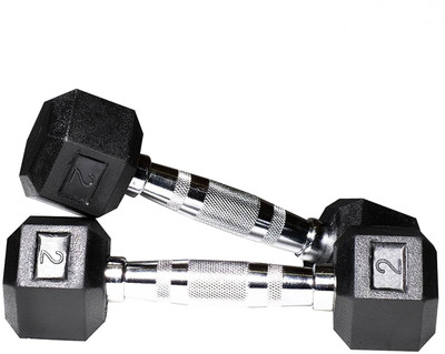 

Aerofit Chrome Dumbbells Fixed Weight Dumbbell(4 kg)